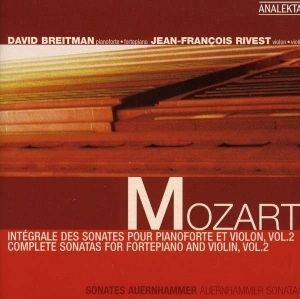 Rivest Jean-Francois Breitman Da - Mozart: Complete Sonatas For Fortep i gruppen Externt_Lager / Naxoslager hos Bengans Skivbutik AB (4176338)