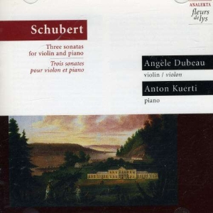 Dubeau Angèle Kuerti Anton - Schubert: Three Sonatas For Violin i gruppen Externt_Lager / Naxoslager hos Bengans Skivbutik AB (4176773)