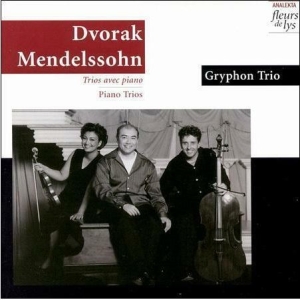 Gryphon Trio - Dvorak/Mendelssohn:  Piano Trios i gruppen Externt_Lager / Naxoslager hos Bengans Skivbutik AB (4177904)