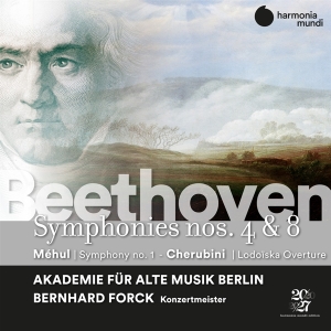 Akademie Fur Alte Musik Berlin - Beethoven Symphonies Nos. 4 & 8 i gruppen CD / Klassiskt,Övrigt hos Bengans Skivbutik AB (4180975)