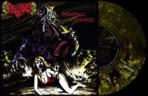Revolting - Dreadful Pleasures (Dark Hell Marbl i gruppen VINYL / Hårdrock/ Heavy metal hos Bengans Skivbutik AB (4182869)