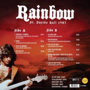 Rainbow - St. Davids Hall 1983 i gruppen VINYL / Hårdrock hos Bengans Skivbutik AB (4182990)