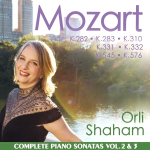 Orli Shaham - Mozart Piano Sonatas Vol.2 & 3 i gruppen CD / Klassiskt,Övrigt hos Bengans Skivbutik AB (4183020)