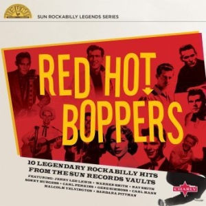 Blandade Artister - Red Hot Boppers (10 Inch) i gruppen VINYL / Pop-Rock hos Bengans Skivbutik AB (4184196)