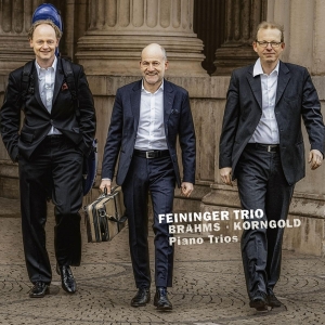 Feininger Trio - Brahms & Korngold, Piano Trios i gruppen CD / Klassiskt,Övrigt hos Bengans Skivbutik AB (4184333)