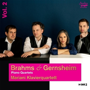 Mariani Klavierquartett - Brahms & Gernsheim Piano Quartets Vol.2 i gruppen CD / Klassiskt,Övrigt hos Bengans Skivbutik AB (4186517)