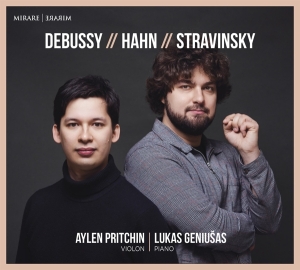 Aylen Pritchin - Debussy/Hahn/Stravinsky: Works For Violin & Piano i gruppen CD / Klassiskt,Övrigt hos Bengans Skivbutik AB (4186521)