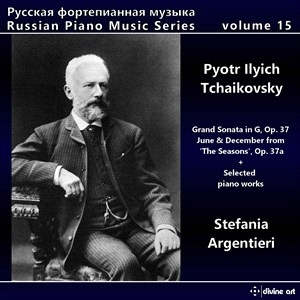 Tchaikovsky Pyotr Ilyich - Russian Piano Music, Vol. 15 i gruppen VI TIPSAR / Julklappstips CD hos Bengans Skivbutik AB (4186672)