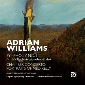 Williams Adrian - Symphony No. 1 & Chamber Concerto: i gruppen VI TIPSAR / Julklappstips CD hos Bengans Skivbutik AB (4187370)