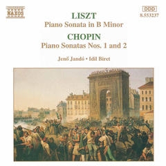 Franz Liszt Frédéric Chopin - Piano Sonata In B Minor, Piano Sona i gruppen VI TIPSAR / Julklappstips CD hos Bengans Skivbutik AB (4189786)