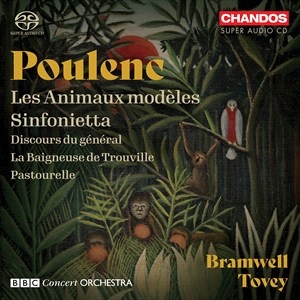 Poulenc Francis - Les Animaux Modeles Sinfonietta i gruppen Externt_Lager / Naxoslager hos Bengans Skivbutik AB (4192793)