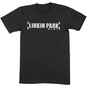 Linkin Park - Bracket Logo Bl Uni T-Shirt i gruppen MERCHANDISE / T-shirt / Hårdrock hos Bengans Skivbutik AB (4196194r)