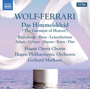 Wolf-Ferrari Ermanno - Das Himmelskleid (3Cd) i gruppen Externt_Lager / Naxoslager hos Bengans Skivbutik AB (4204456)