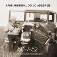 Anderdal Arne & Jo Asgeir Lie - 50-7-52 i gruppen CD / World Music hos Bengans Skivbutik AB (4205529)