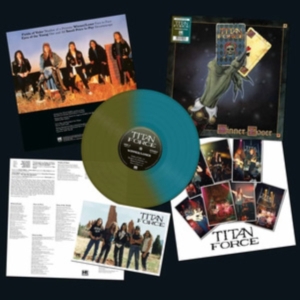 Titan Force - Winner/Loser (Green/Blue Vinyl Lp) i gruppen VINYL / Hårdrock hos Bengans Skivbutik AB (4207081)