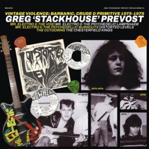 Greg 'stackhouse' Prevost - Vintage Violence: Barbaric, Crude & i gruppen CD / Pop hos Bengans Skivbutik AB (4211143)