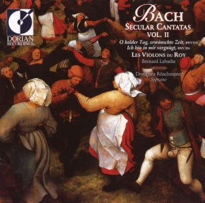 Les Violons Du Roy Labadie Bernar - Bach: Secular Cantatas, Vol 2 i gruppen Externt_Lager / Naxoslager hos Bengans Skivbutik AB (4211154)