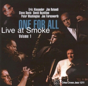 One For All - Live At Smoke i gruppen CD / Jazz hos Bengans Skivbutik AB (4211772)