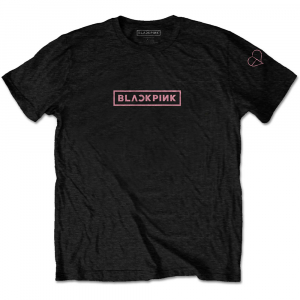 Blackpink - Unisex T-Shirt: The Album Track list (Back Print) i gruppen ÖVRIGT / MK Test 5 hos Bengans Skivbutik AB (4212385r)