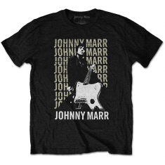 Johnny Marr - Unisex T-Shirt: Guitar Photo i gruppen ÖVRIGT / MK Test 5 hos Bengans Skivbutik AB (4212630r)