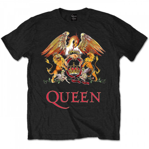 Queen - Unisex T-Shirt: Classic Crest i gruppen ÖVRIGT / MK Test 5 hos Bengans Skivbutik AB (4213280r)