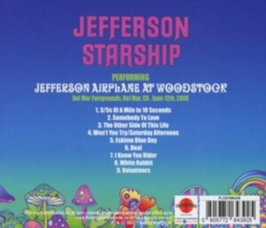 Jefferson Starship - Jefferson Airplane At Woodstock i gruppen ÖVRIGT / Övrigt / aub hos Bengans Skivbutik AB (4215892)