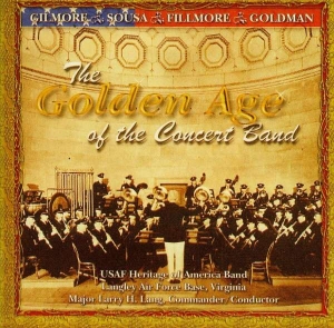Usaf Heritage Band - Golden Age Of The Concert Band i gruppen Externt_Lager / Naxoslager hos Bengans Skivbutik AB (4217324)