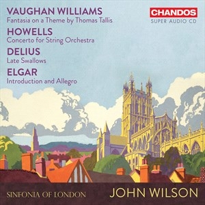 Sinfonia Of London John Wilson - Vaughan Williams, Howells, Delius & i gruppen ÖVRIGT / Peters Testgrupp / toppsaljareokt23-sept24 hos Bengans Skivbutik AB (4217377)