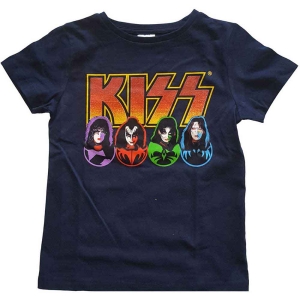 KISS - KISS Kids T-Shirt: Logo, Faces & Icons i gruppen ÖVRIGT / MK Test 5 hos Bengans Skivbutik AB (4217868r)