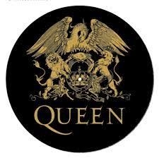 Queen - Queen logo slipmat i gruppen ÖVRIGT / MK Test 7 hos Bengans Skivbutik AB (4218634)