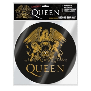 Queen - Slipmat Logo i gruppen MERCHANDISE / Merch / Hårdrock hos Bengans Skivbutik AB (4218634)