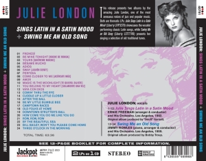 Julie London - Sings Latin In A Satin Mood + Swing Me An Old Song i gruppen CD / Jazz hos Bengans Skivbutik AB (4219776)