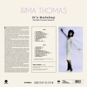 Irma Thomas - It's Raining - The Allen Toussaint Sessions i gruppen VI TIPSAR / Julklappstips Vinyl hos Bengans Skivbutik AB (4219781)