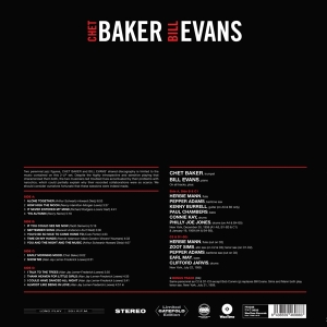 Chet & Bill Evans Baker - Complete Recordings i gruppen VI TIPSAR / Julklappstips Vinyl hos Bengans Skivbutik AB (4219783)