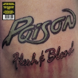 Poison - Flesh & Blood i gruppen VINYL / Hårdrock,Pop-Rock hos Bengans Skivbutik AB (4221046)