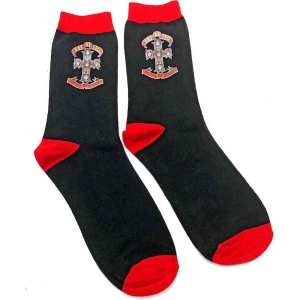 Guns N Roses - Appetite Cross Uni Bl Socks (Eu 40-45) i gruppen MERCHANDISE / Merch / Hårdrock hos Bengans Skivbutik AB (4225953)