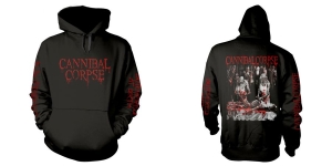 Cannibal Corpse - Hood - Butchered At Birth (L) i gruppen MERCHANDISE / Hoodies / Hårdrock hos Bengans Skivbutik AB (4230319)