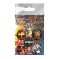 Cro-Mags - Button Badge Set i gruppen MERCHANDISE / Merch / Pop-Rock hos Bengans Skivbutik AB (4231092)