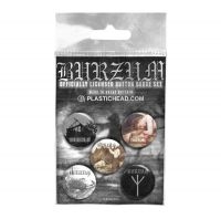 Burzum - Button Badge Set i gruppen MERCHANDISE / Merch / Hårdrock hos Bengans Skivbutik AB (4231144)