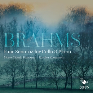 Marie-Claude & Karolos Zouganelis Bantigny - Brahms Four Sonatas For Cello & Piano i gruppen CD / Klassiskt,Övrigt hos Bengans Skivbutik AB (4231219)