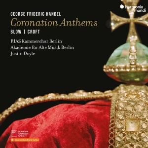 Rias Kammerchor Berlin | Akademie Für Alte Musik Berlin | Justin Doyle - Händel: Coronation Anthems i gruppen CD / Klassiskt,Övrigt hos Bengans Skivbutik AB (4231230)