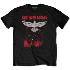 System Of A Down - Unisex T-Shirt: Dove Overcome i gruppen ÖVRIGT / Merchandise hos Bengans Skivbutik AB (4233843r)