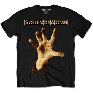 System Of A Down - Hand Uni Bl T-Shirt i gruppen MERCHANDISE / T-shirt / Hårdrock hos Bengans Skivbutik AB (4235507r)