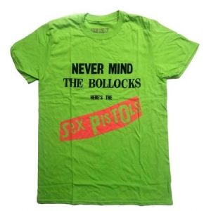 Sex Pistols - The Sex Pistols Unisex T-Shirt: NMTB Original Album (Green) i gruppen ÖVRIGT / MK Test 5 hos Bengans Skivbutik AB (4235525r)