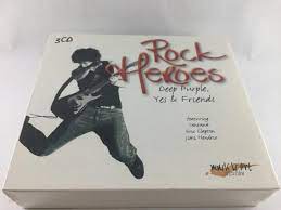 Rock Heroes - Deep Purple, Yes, Eric Clapton i gruppen CD hos Bengans Skivbutik AB (4235878)