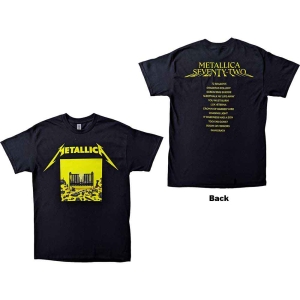 Metallica - 72 Seasons Squared Cover Uni Bl  i gruppen MERCHANDISE / T-shirt / Hårdrock hos Bengans Skivbutik AB (4236887)