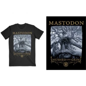 Mastodon - Mastodon Unisex T-Shirt: Hushed & Grim Cover i gruppen ÖVRIGT / MK Test 5 hos Bengans Skivbutik AB (4238726r)