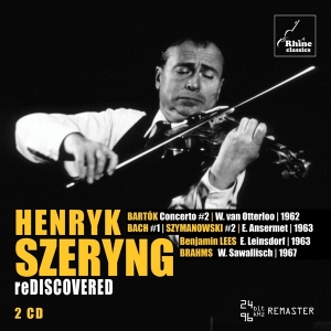 Henryk Szeryng - Rediscovered i gruppen CD / Klassiskt,Övrigt hos Bengans Skivbutik AB (4240853)