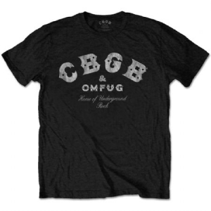 CBGB Unisex T-Shirt: Classic Logo i gruppen ÖVRIGT / MK Test 5 hos Bengans Skivbutik AB (4243565r)