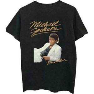 Michael Jackson - Unisex T-Shirt: Thriller White Suit i gruppen MERCHANDISE / T-shirt / Pop-Rock hos Bengans Skivbutik AB (4243644r)